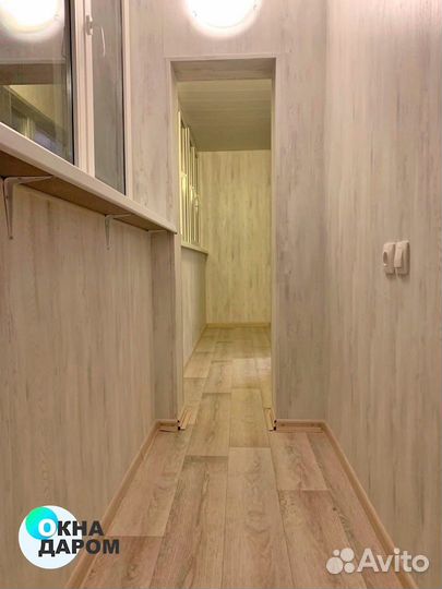 Балкон под ключ в рассрочку