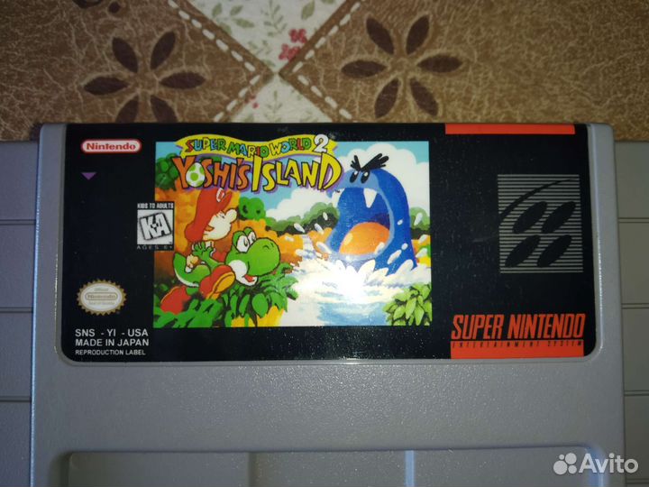Super Mario World 2 Yoshi's Island snes