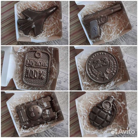 Мыло ручной работы на 23 февраля