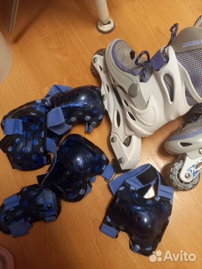 Детские ролики и защита