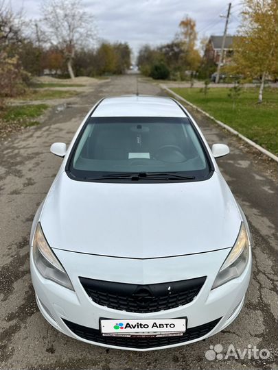 Opel Astra 1.6 AT, 2011, 178 000 км