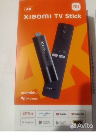 Тв приставка Xiaomi Mi TV Stick 4K MDZ-27-AA