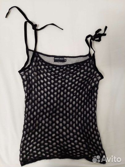 Вязаный топ Armani