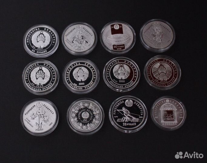 Серебряные монеты Республики Беларусь