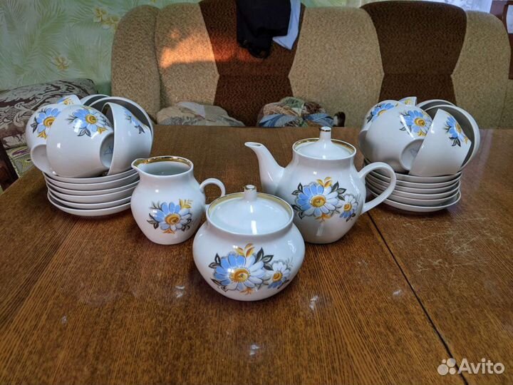 Чайный сервиз Дулево СССР