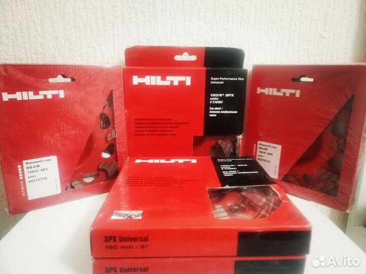 Hilti, чашки шлифовальные 150