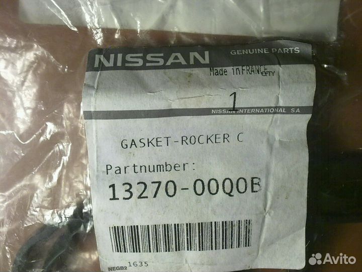 Ниссан Кашкай 13270-00Q0B прокладка клапанной крыш