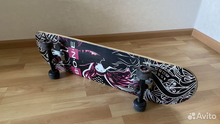 Скейтборд с чехлом