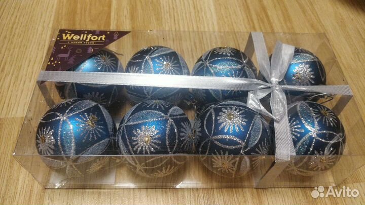 Набор ёлочных игрушек новый