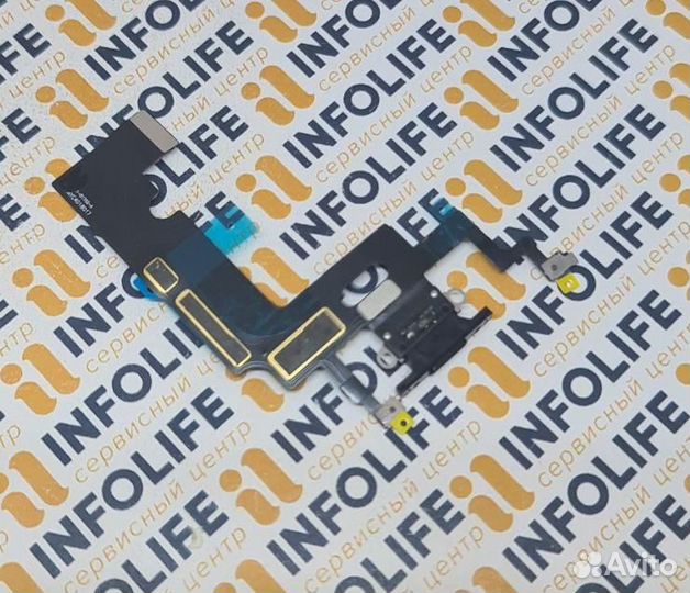 Шлейф для iPhone XR на системный разъем