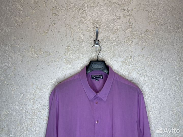 Рубашка Vilebrequin Caracal violet оригинал, 4XL