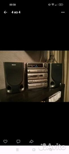 Музыкальный центр sony