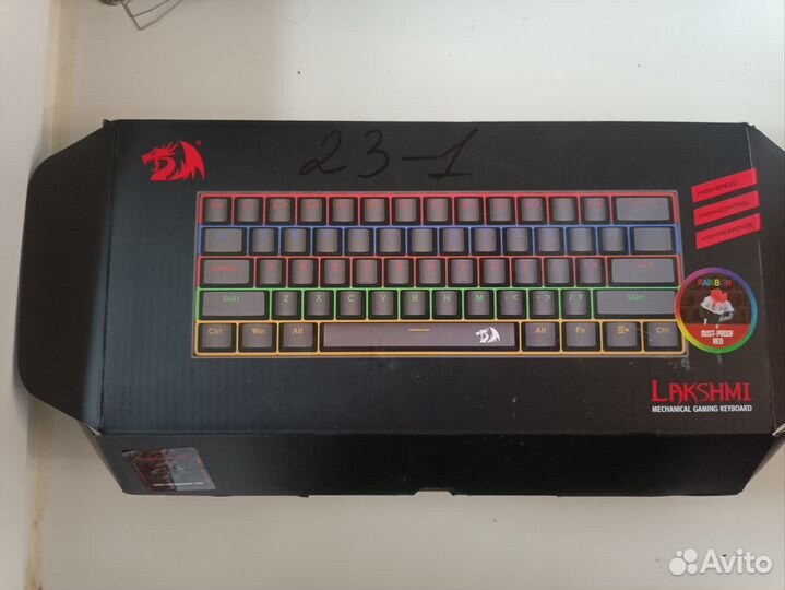 Механическая клавиатура 60% Red Dragon Lakshmi