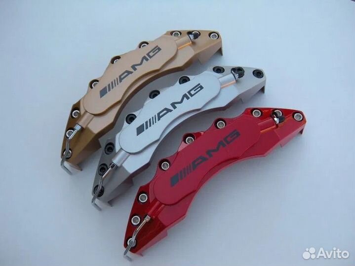 Накладка на тормозной суппорт mercedes amg