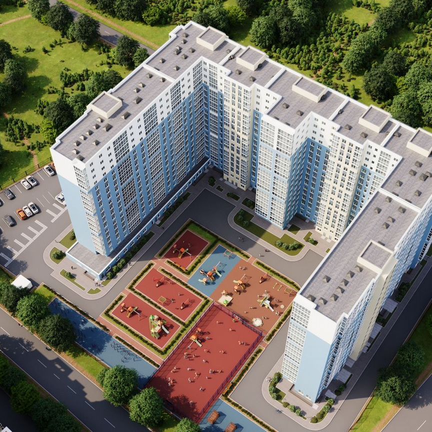 1-к. квартира, 34,8 м², 4/19 эт.