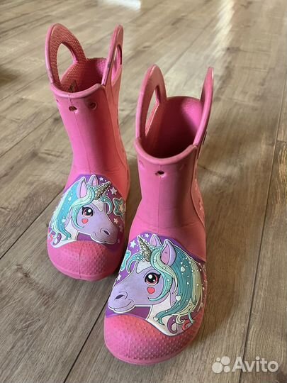 Резиновые сапоги crocs c12