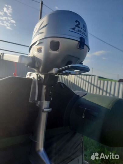 Надувная лодка пвх бу с мотором