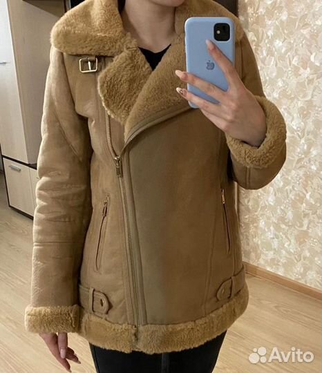 Дубленка Stradivarius