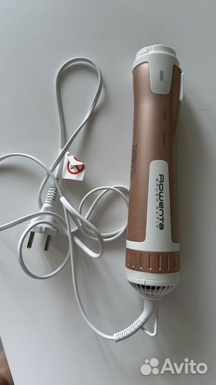 Фен щетка rowenta