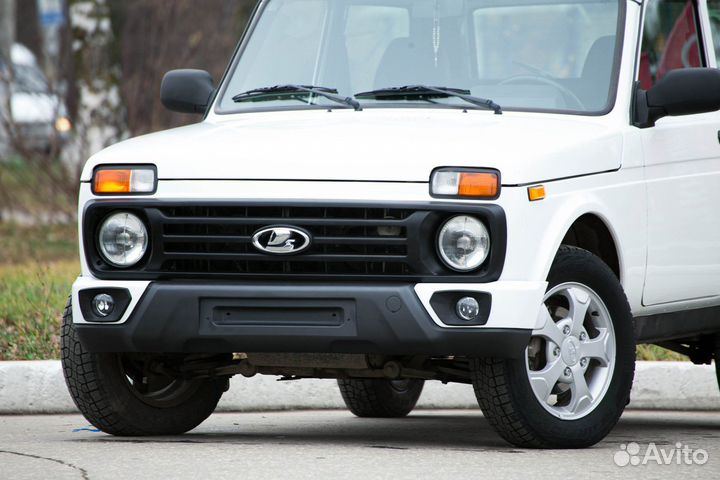 Бампер нива урбан со съемными очками