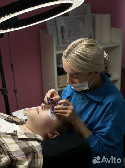 Обучение на мастера по наращиванию ресниц