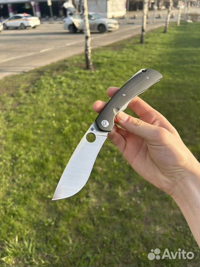 Нож складной Spyderco Subvert черный