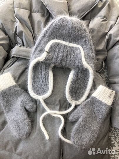 Шапка ушанка женская