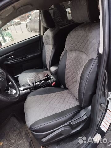 Авточехлы из алькантары от Автопилот на Subaru XV