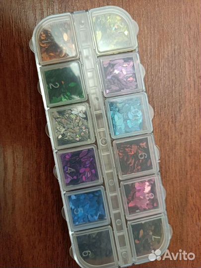 Дизайны для ногтей рыбья чешуя лепестки