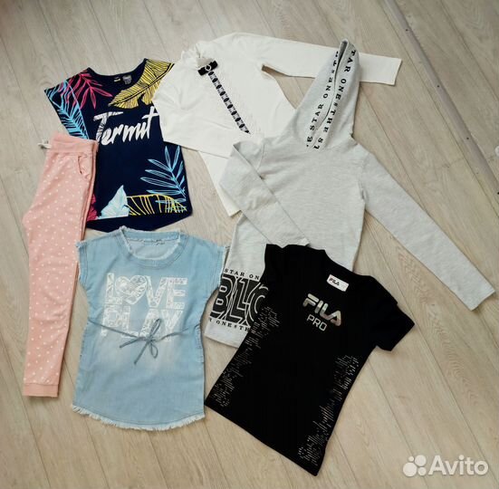 Пакет вещей для девочки 134-140