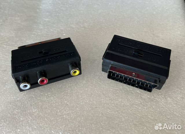 Переходник Скарт-3RCA (вх/вых)