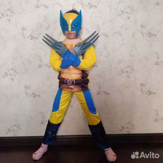 Детский карнавальный костюм Рассома, с мускулами