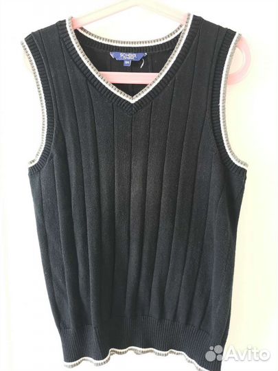 Жилетка для мальчика школьная 134