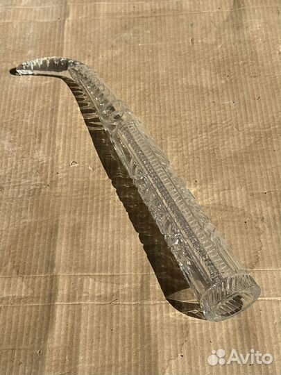 Бокал рог хрустальный СССР