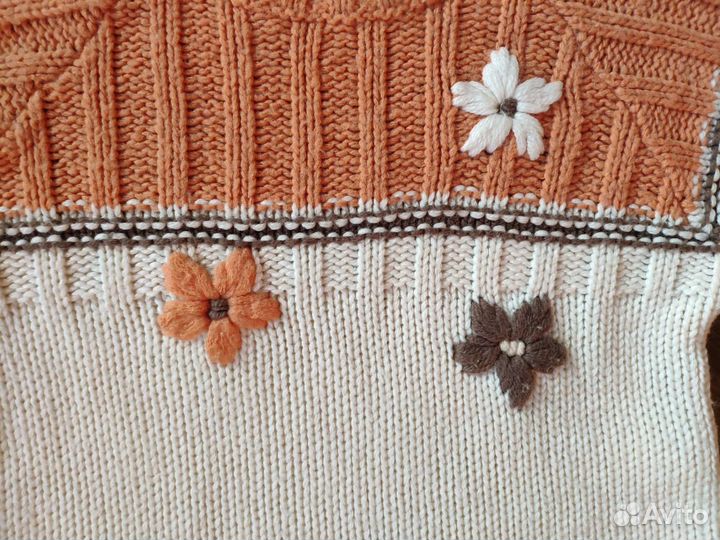 Свитер для девочки 7 лет