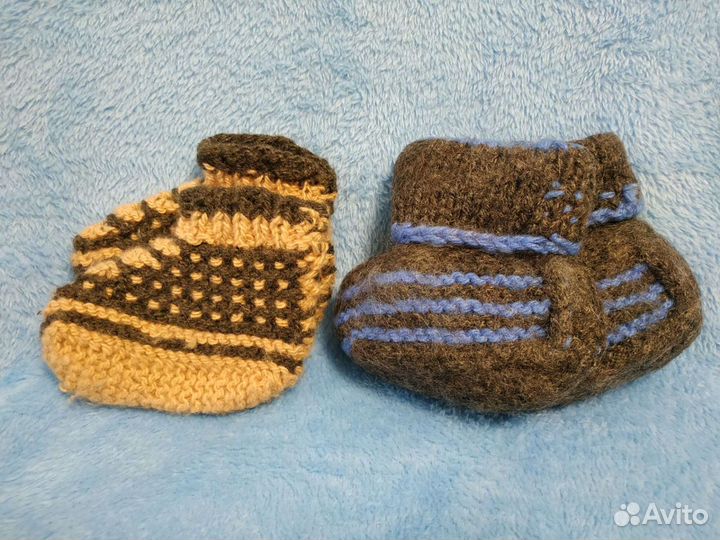 Детские носочки на 1-6 мес