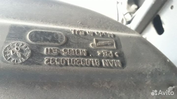 Воздуховод воздушного фильтра MAN TGM