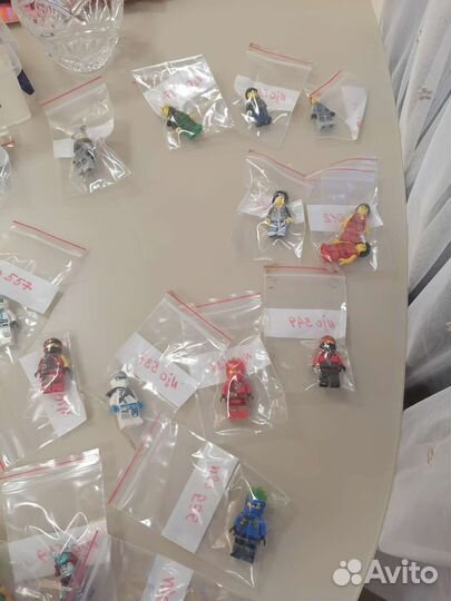 Lego ninjago минифигурки