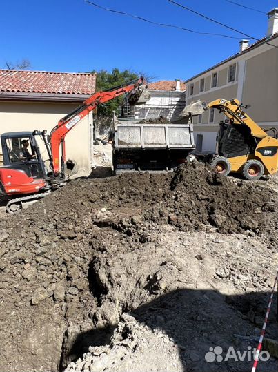 Аренда Камаз самосвал экскаватора JCB и Bob ket