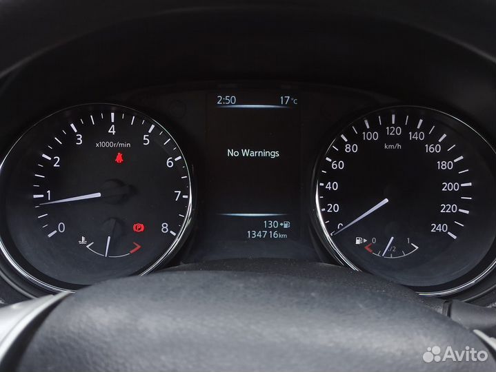 Nissan X-Trail 2.0 МТ, 2017, 134 716 км