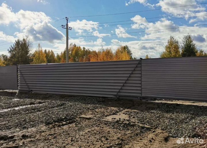 Откатные ворота 