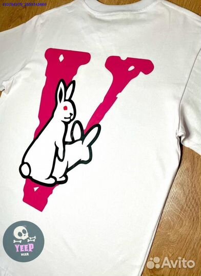 Футболка Vlone bunny белая S XL (Арт.11415)