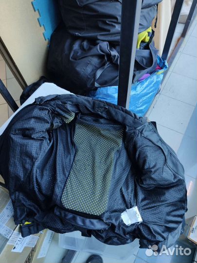 Женская мотокуртка текстиль с защитой размер М