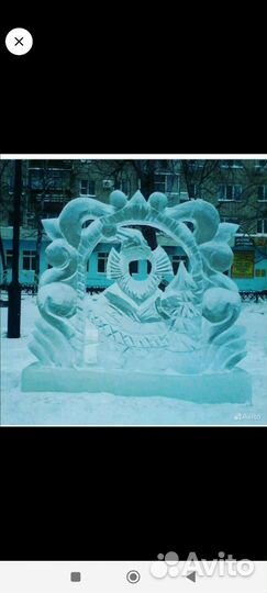 Ручная резьба по дереву, льду