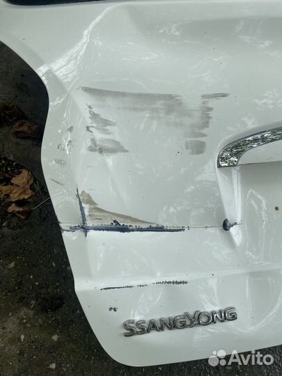 Крышка багажника ssang yong action