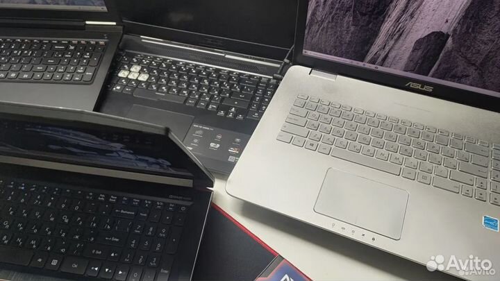 Игровые и офисные ноутбуки i5 i7 GeForce Ryzen SSD