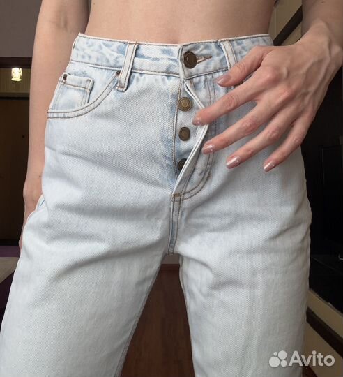 Джинсы Pull and bear mom