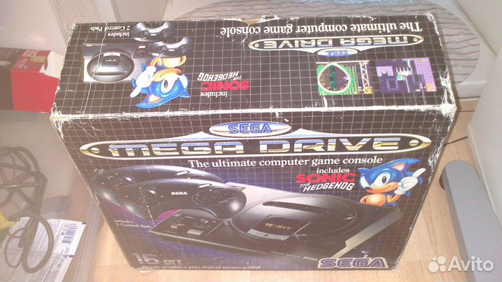 Sega Mega drive 1 + Mega Key Оригинал