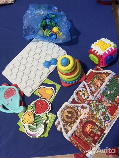 Развивающие игрушки от 1 года пакетом