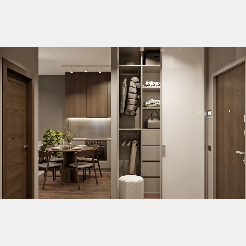 2-к. квартира, 52,1 м², 4/5 эт.